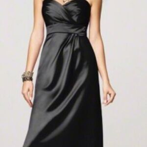 Alfred Angelo Black Strapless Formal Dress (2)